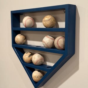 Custom Baseball Display Rack | Home Run Ball Display | CUSTOMIZABLE