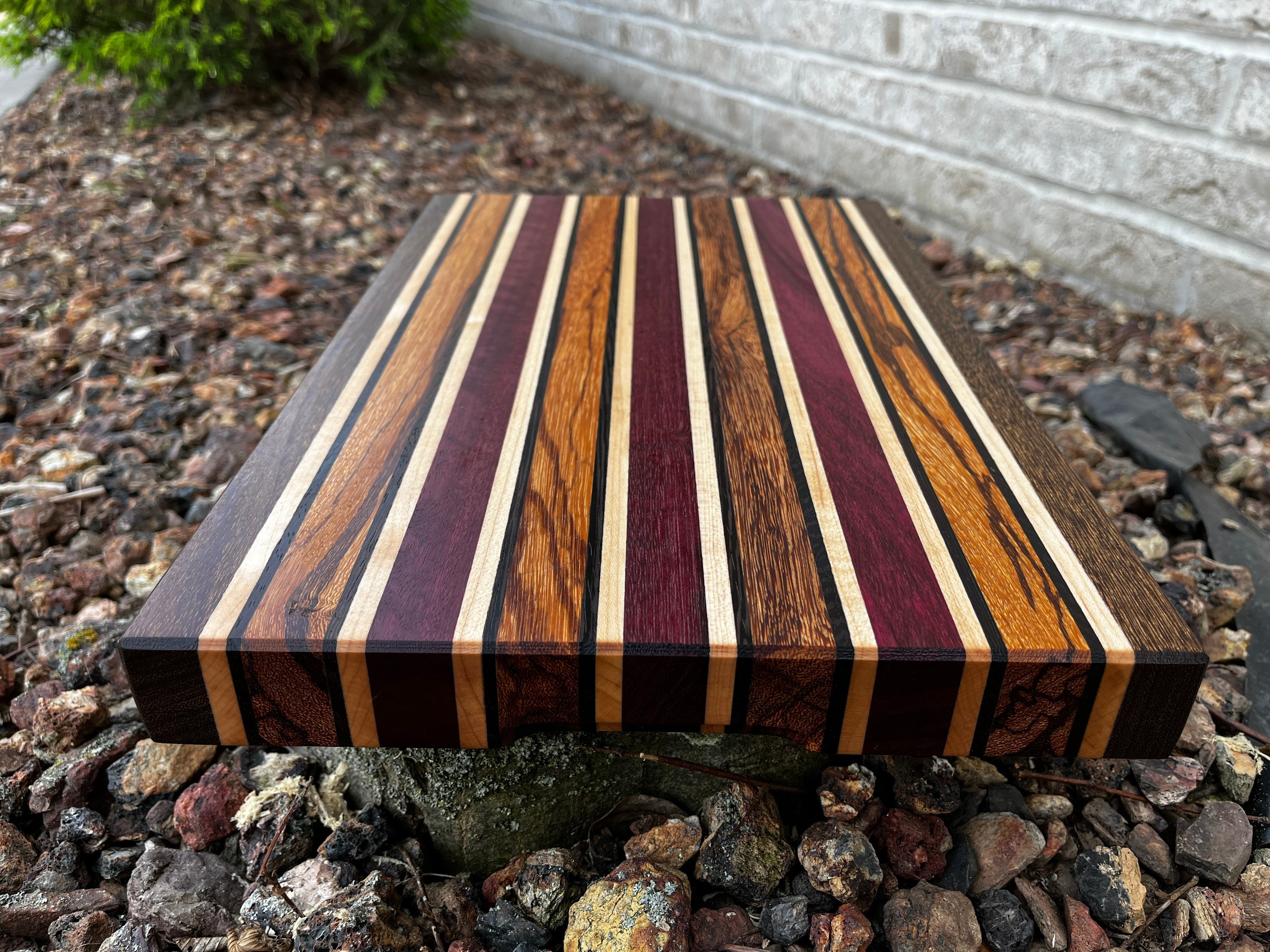Buy Hand Made Exotic Wood Cutting Board ~ Full Size, made to order