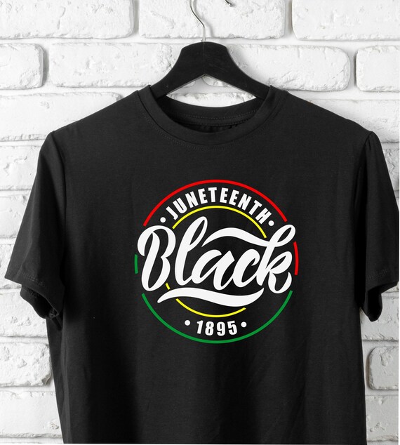 Juneteenth Svg for Shirts Sublimation Black Logo Freedom | Etsy