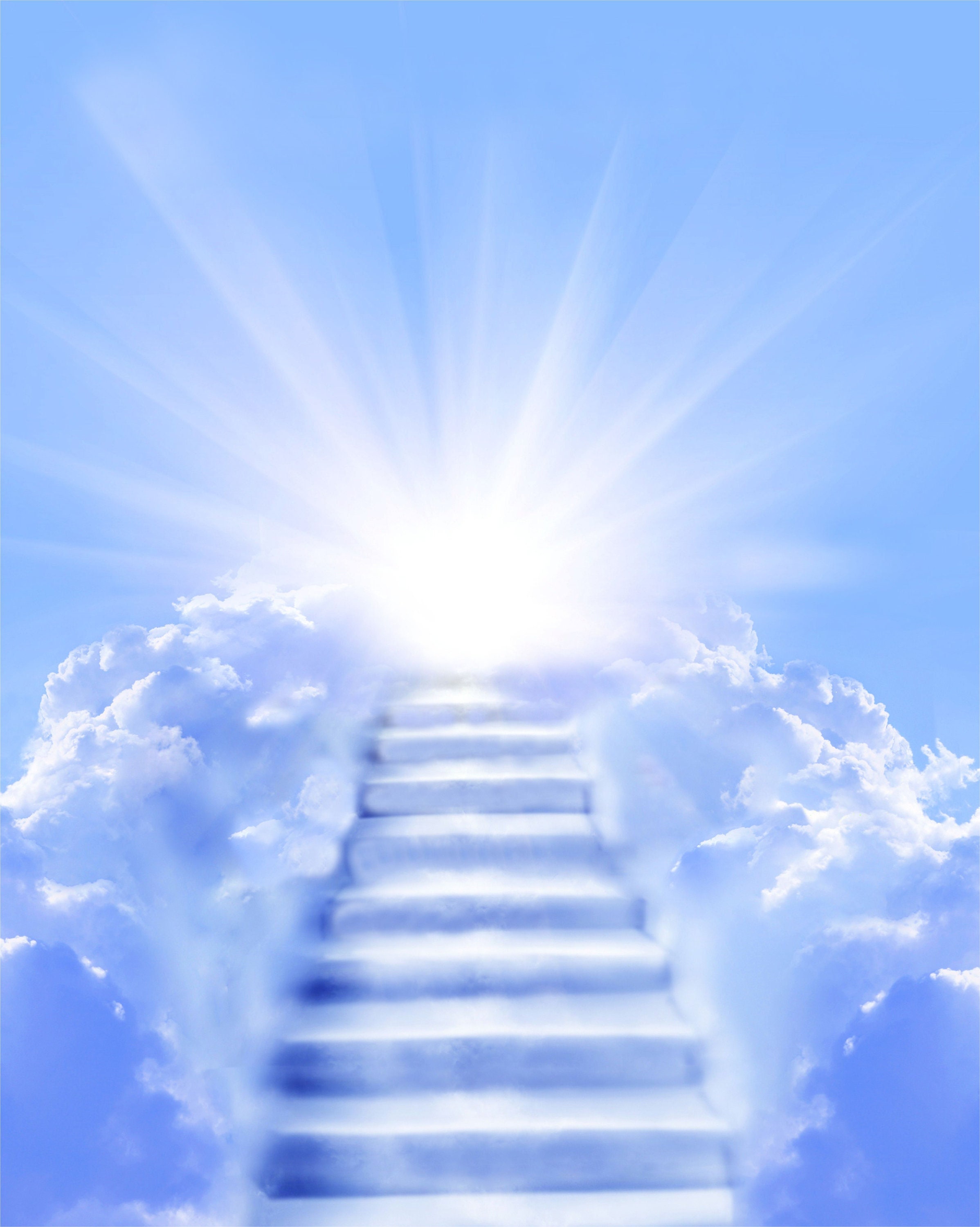 In Loving Memory PNG Stairs in Heaven Background Png - Etsy UK