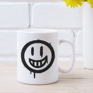 Smiley Face SVG Bundle | Graffiti Style, DIY Faces (Digital File) image 3