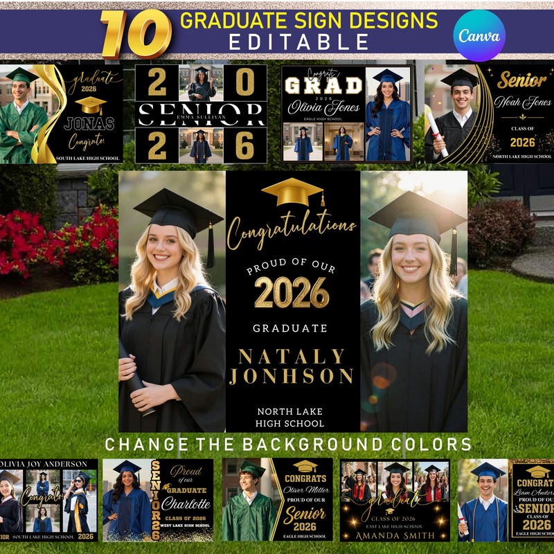 2026 Graduation Yard Sign - Etsy