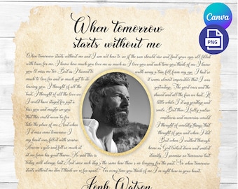 Memorial Poem PNG, In Loving Memory Shirt Design PNG Photo Frame Template, Vintage Memorial, Funeral Design Template, Instant Download