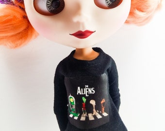 Blythe Doll T-Shirt: The Aliens Graphic Tee