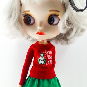 T-shirt à manches longues Blythe I KNOW, T-shirt Petite Blythe, Robes Middie Blythe, T-shirt Licca, Mode Blythe, Vêtements Blythe, T-shirt Blythe
