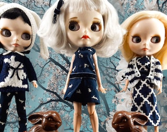 Blythe WHITE RABBIT JUMPER, Blythe Outfit,Blythe, Blythe Dress, Blythe Stockings, Blythe Skirt, Blythe Wardrobe, Blythe Fashion, Blythe S