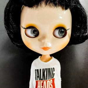 T-shirt à manches longues Blythe TALKING HEADS, T-shirt Blythe Petite, Robes Blythe moyennes, T-shirt Licca, Blythe, Mode Blythe, Vêtements Blythe
