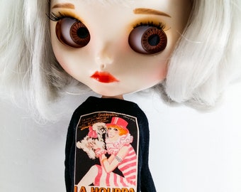 Blythe Doll Long Sleeve T-Shirt: LA HOUPPA Graphic Tee