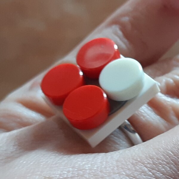 Bague Lego(r) tournante :D personnalisable