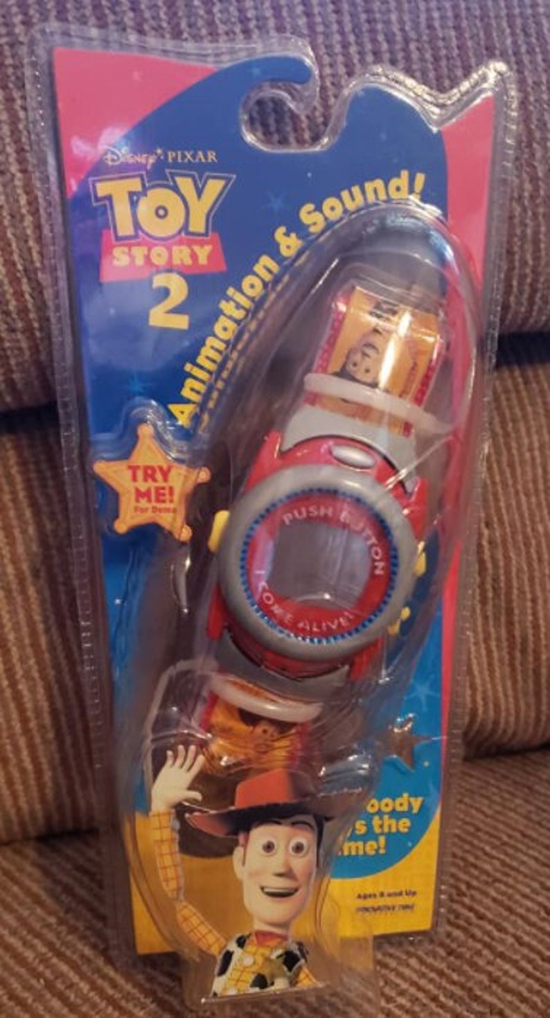 Disney Toy Story 2 Woody C Watch Trendmasters 1999 image 1