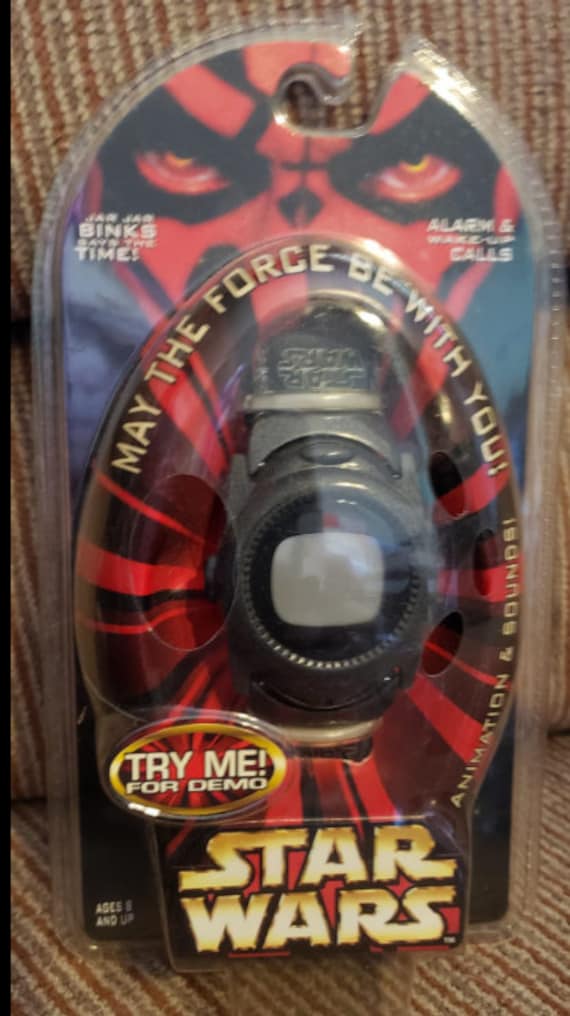 人気商品 Star Wars Episode One C- Watch Trendmasters 1999 Mint in その他