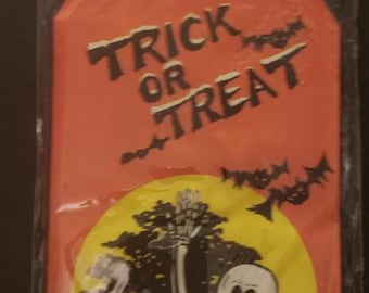 Sacs de friandises en papier Trick or Treat scellés par emballage de 20 squelettes