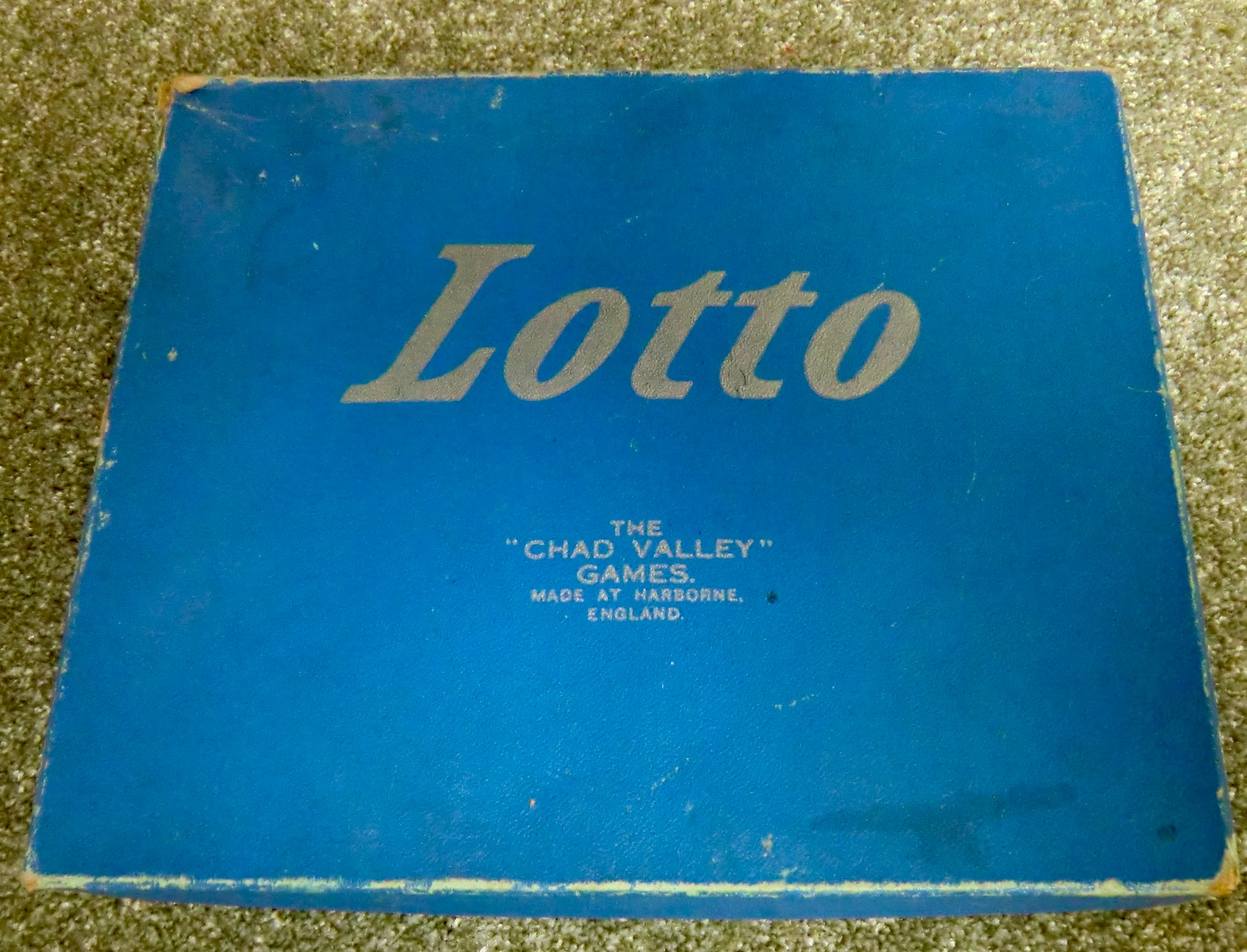 Vintage Lotto Bingo Chad Valley Complete & 48 Cards Etsy