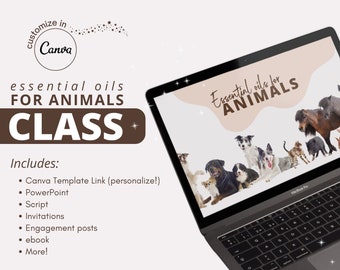 Essential Oils for Pets + Animals Class I doTERRA Online Class, Essential Oils for Dog, Cats and Horses