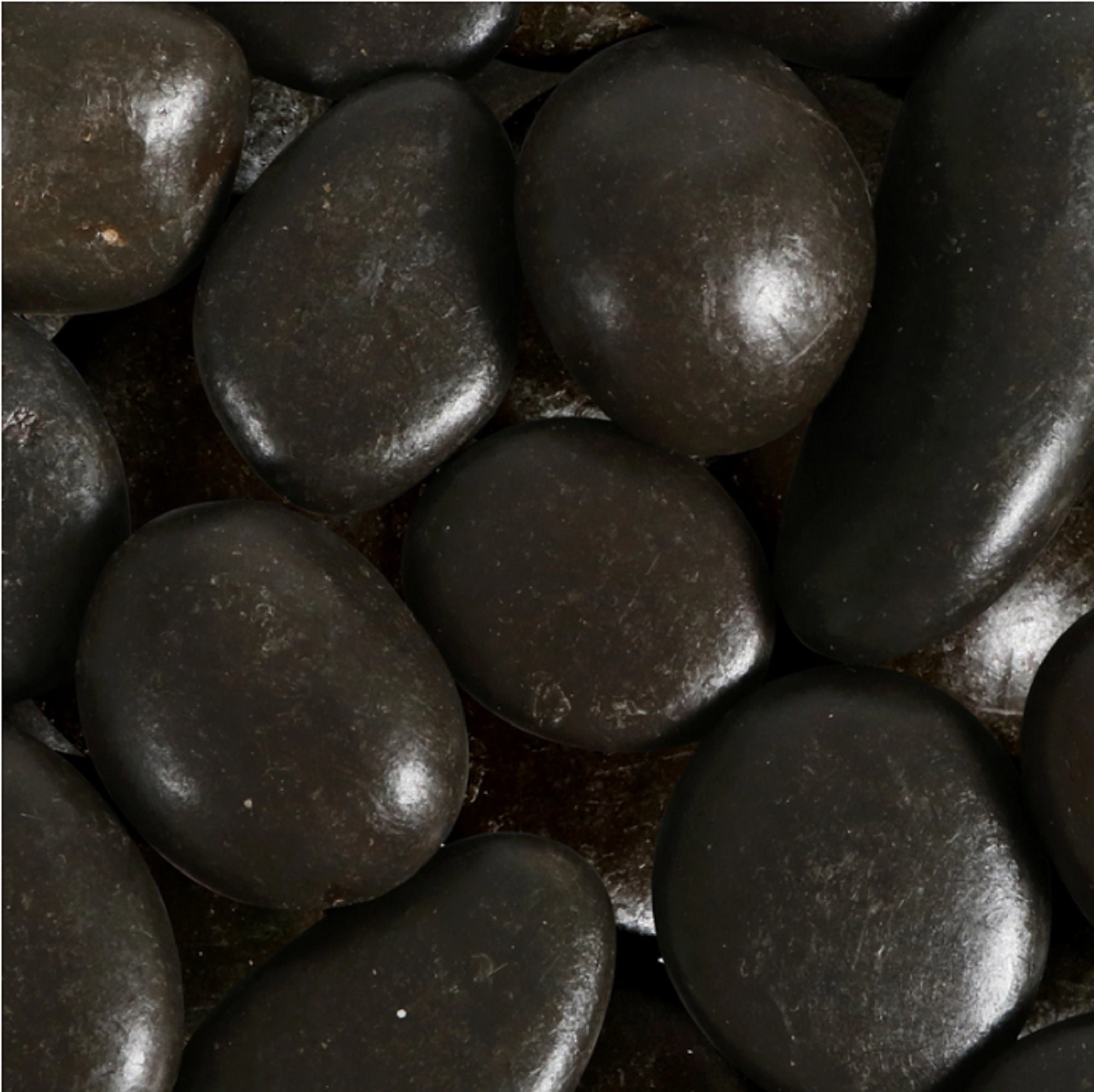 Polished Black River Rocks 2 Pound / 32 Oz Decorative Accent - Etsy