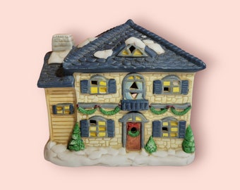 Vintage Christmas Village House