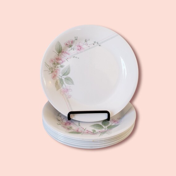 Vintage Corelle Veranda 7.25 Salad Plates discontinued Etsy