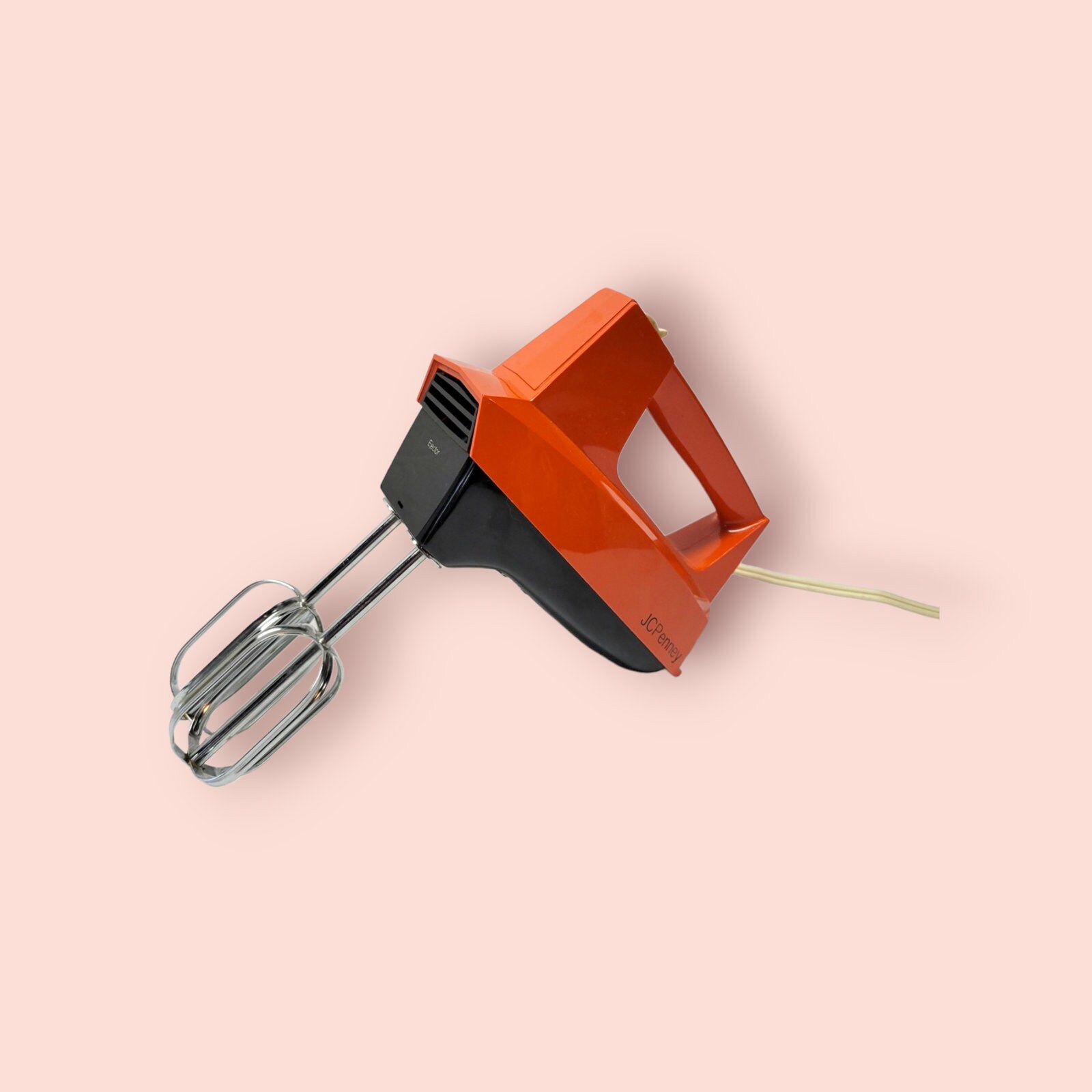 Vintage Red Jcpenney Hand Mixer Model 5171 Etsy