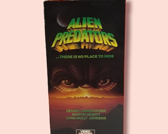 Vintage Video Treasures Sci-Fi 1988 Alien Predators VHS Tape