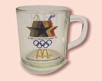 Vintage 1984 LA Summer Olympics 23rd Olympiad Games McDonalds Mug