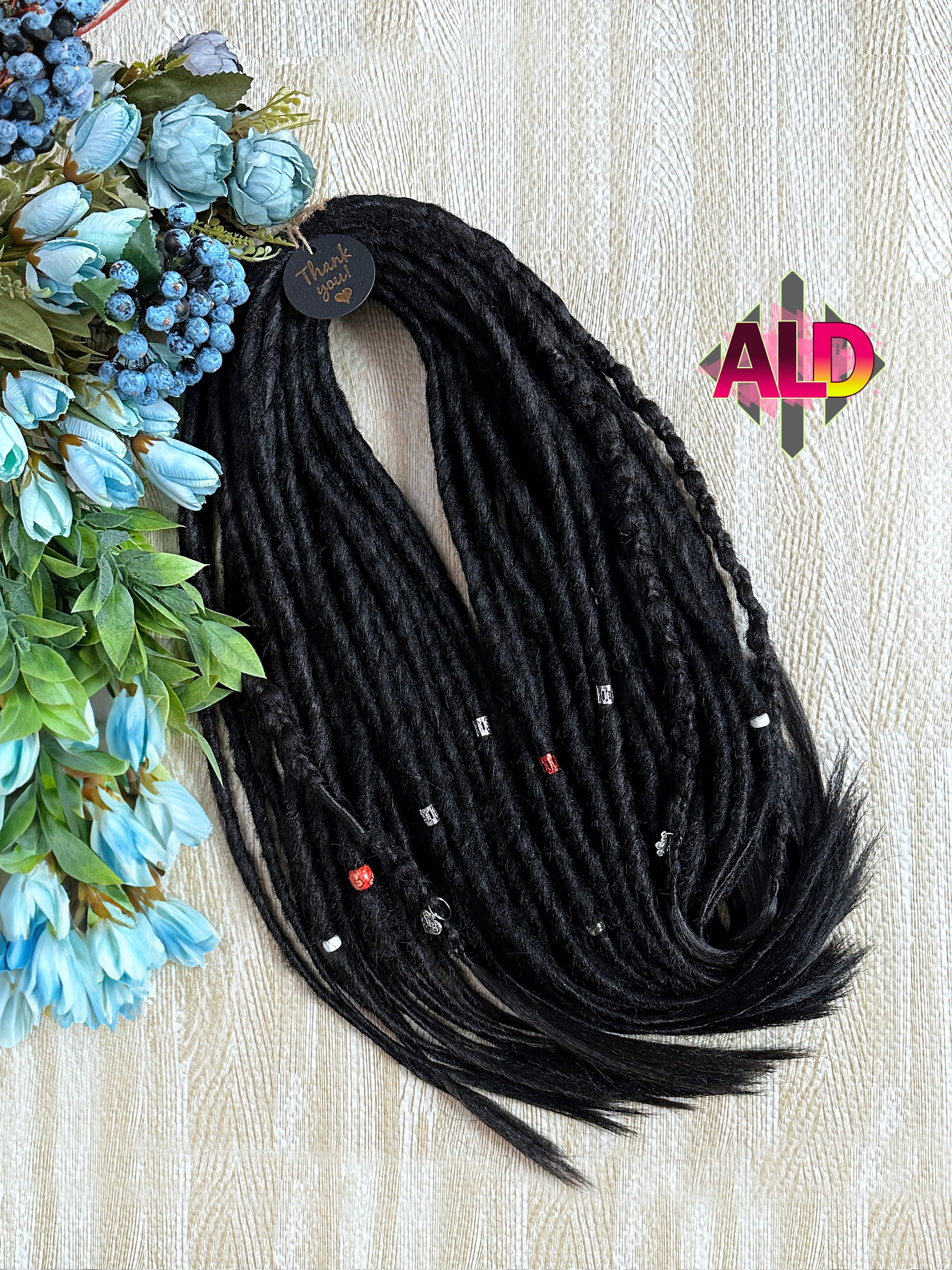 Curly Que Locs Dreadlocks Tool. 0.5mm Single, Double, and Triple Crochet  Needle With Bamboo Handles. 
