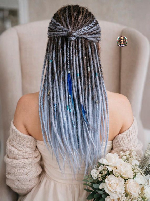 Blau & Braun Synthetische Dreadlocks: Wikinger Dreads Komplettes Set - Etsy  sterreich