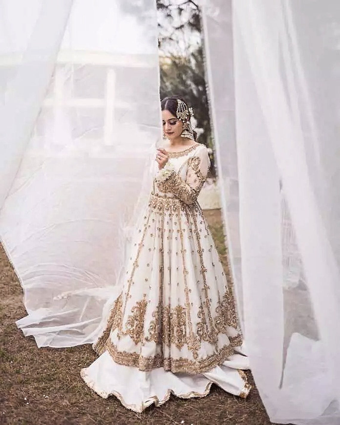 Pakistanische Indianer Fancy Drees Hochzeitskleid | Etsy