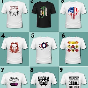 Avenger Theme Custom T-Shirt