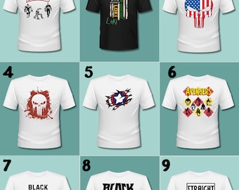 Avenger Theme Custom T-Shirt