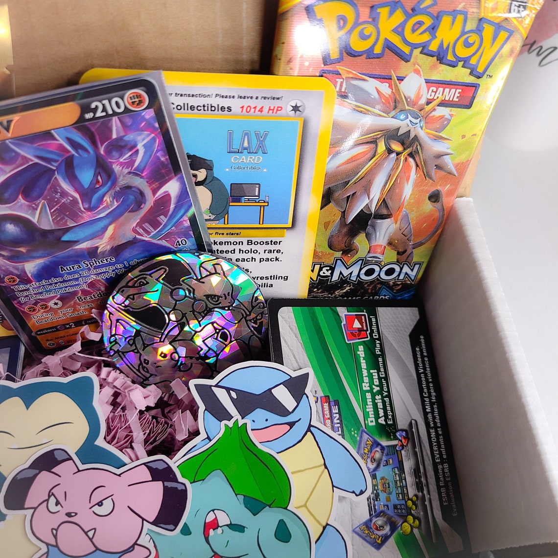 Pokemon Mystery Box Lax Box Authentic TCG Mystery Pack Etsy