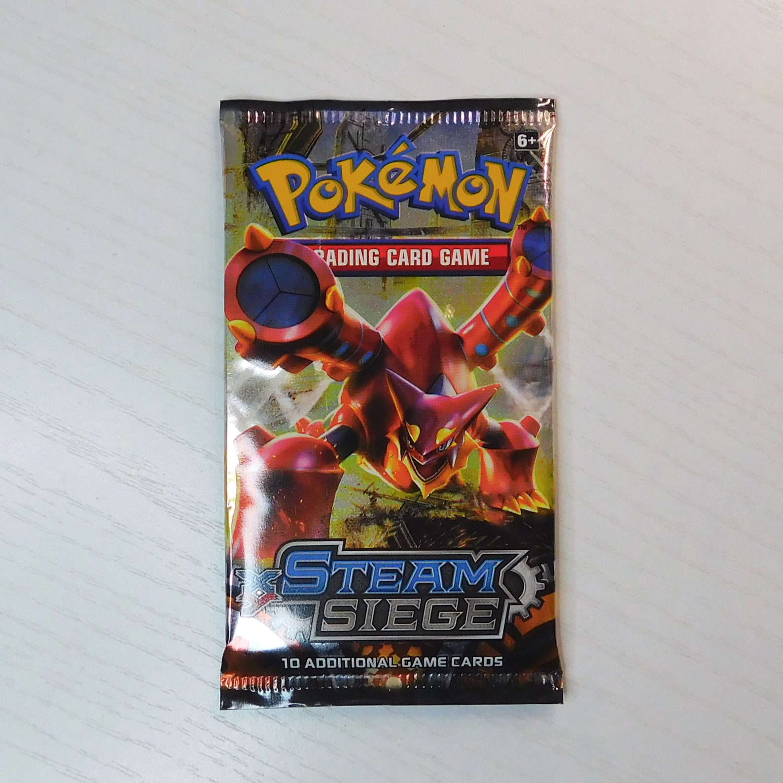 Pokemon XY Steam Siege Booster Pack 10 cards in each Etsy Pokemon XY Steam Siege Booster Pack 10 cards in each Etsy