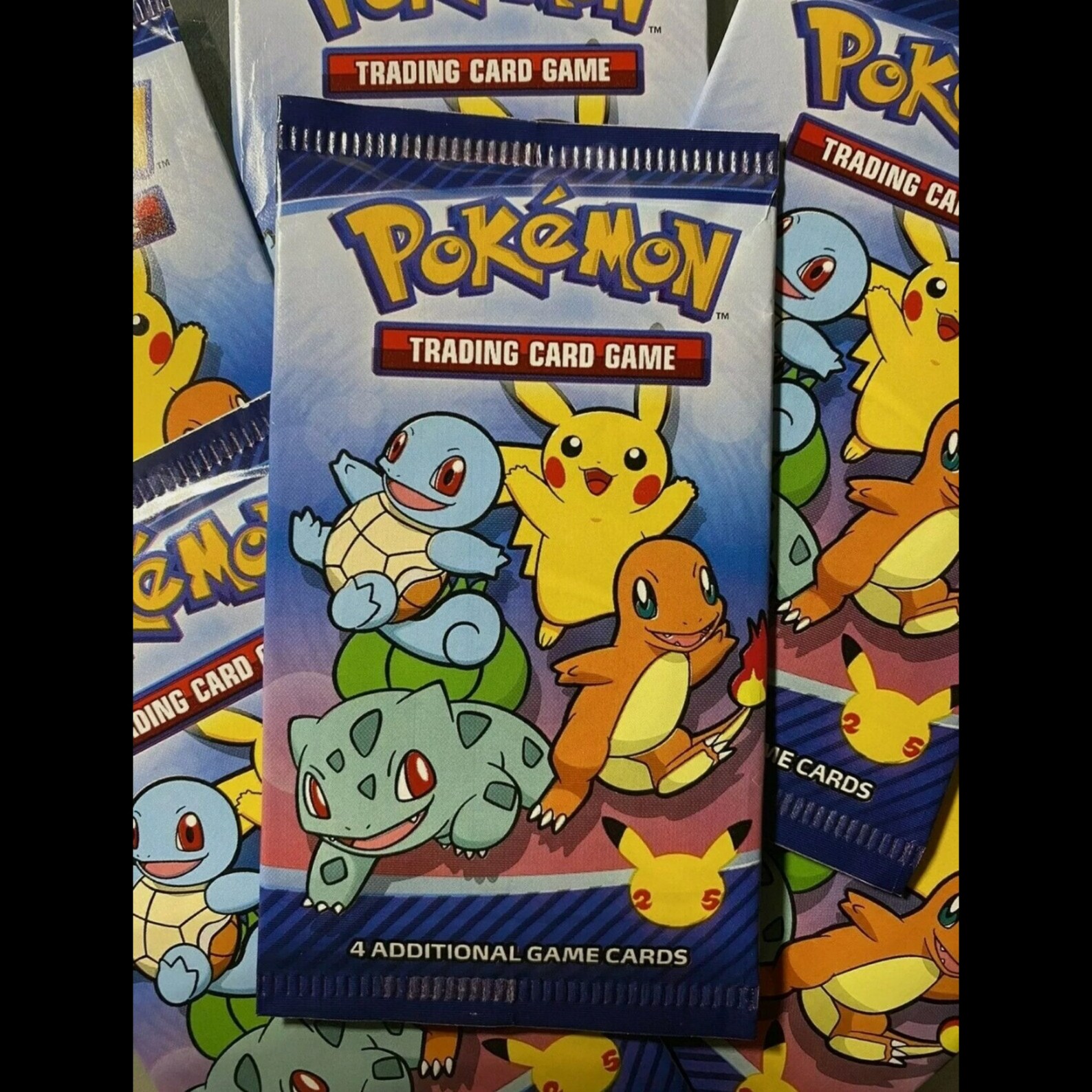 Pokemon 25th Anniversary Mcdonalds Booster Pack 1 booster Etsy