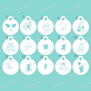 Winnie the Pooh Stencils | pooh bear stencils | winnie the pooh cookies | tigger stencils | piglet stencils | hunny stencils | pooh bear