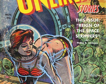 18” x 24” Space Dancer_Retro Style color Giclee print on 100% cotton rag paper