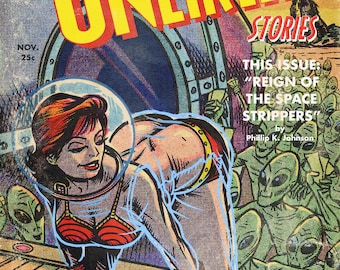 16” x 20” Space Dancer Retro Style Color Giclee print on 100% cotton Rag paper