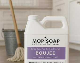 Scented Mop Soap, 32 oz: Safe for Sealed Floors, Concentrated