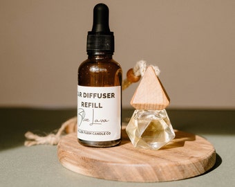Car Diffuser Set: Seasonal Scents & Refill