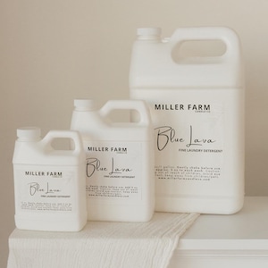 Scented Liquid Laundry Detergent | Scents and Sizes to Choose from | Scented Laundry | Gift