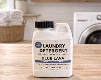 Scented Laundry Detergent in Try Me Size | Long Lasting Fragrance | Phthalate Free | Choose Your Scent