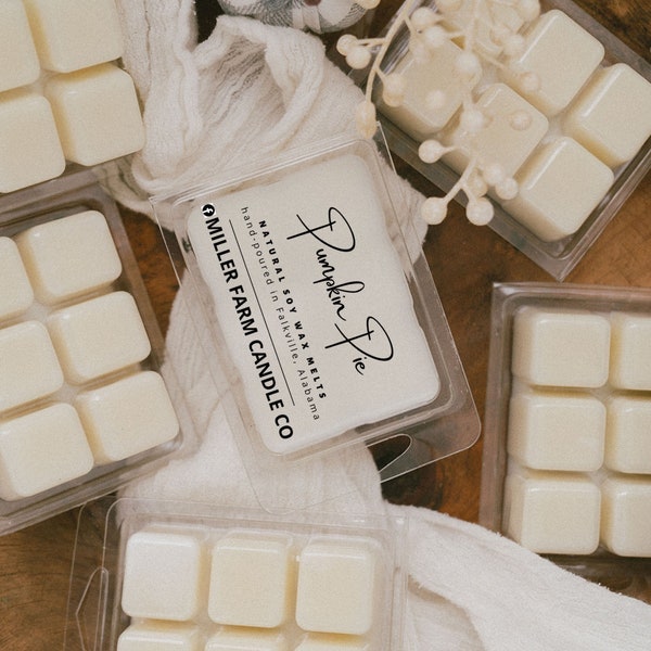 Strong Scented Soy Wax Melts Tarts | Clean Burning Non-toxic Phthalate Free | Gift Idea