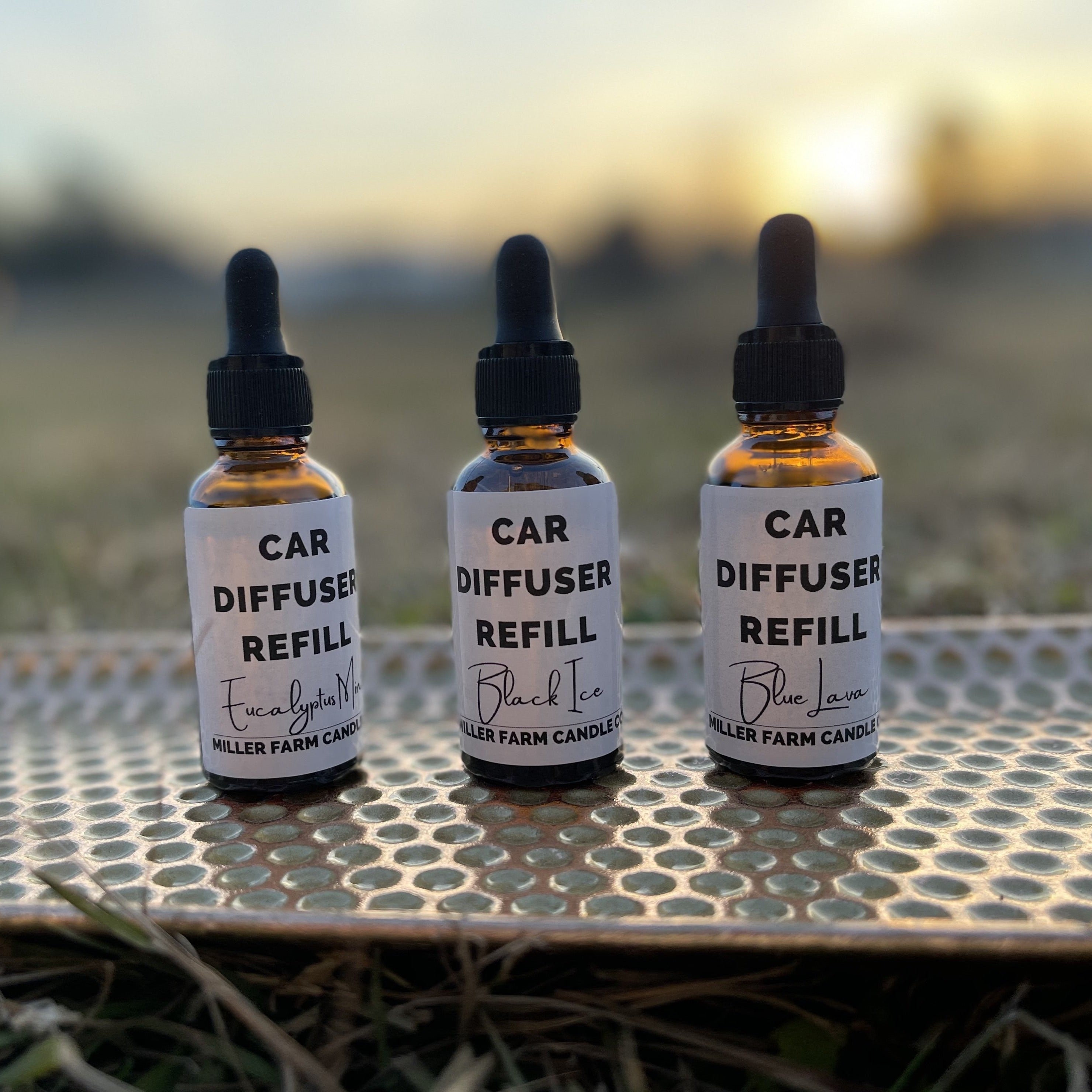 Car Diffuser Refill: 0.5 Oz Fragrance Oil, Many Scents to Choose From