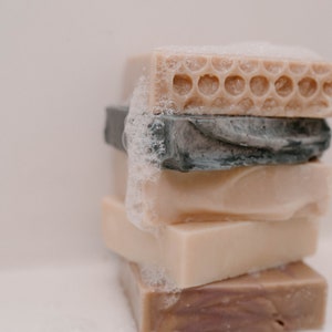 natural goat milk bar soap
