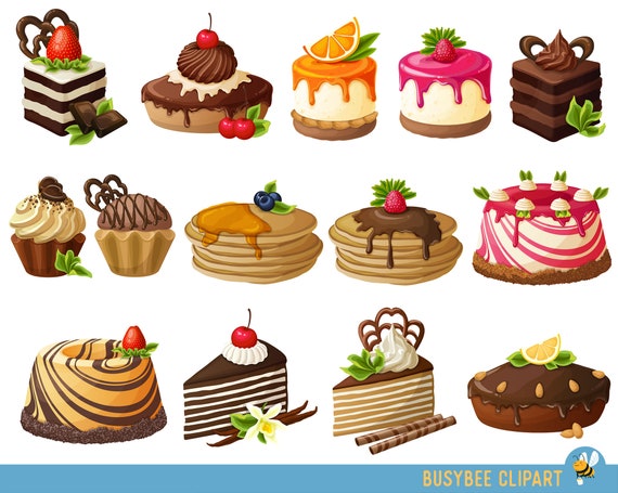 Sweet Treats Cake Clips Sweet Treats Cake Clips