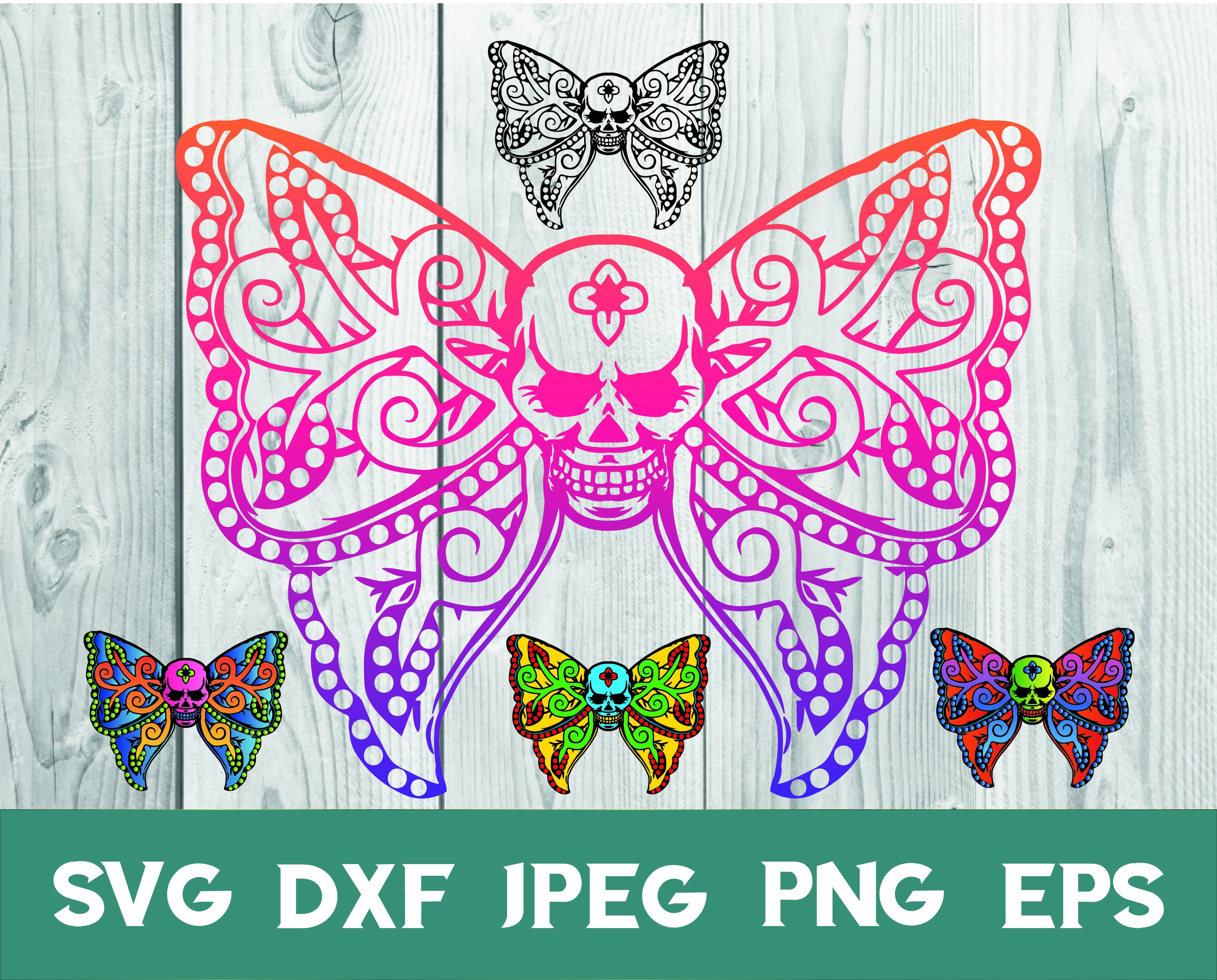 Free Free 338 Butterfly Skull Svg SVG PNG EPS DXF File