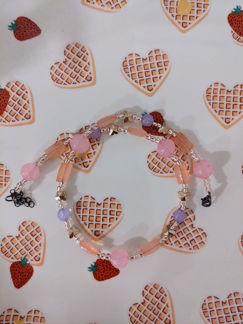 Butterfly Kisses Beaded Necklace