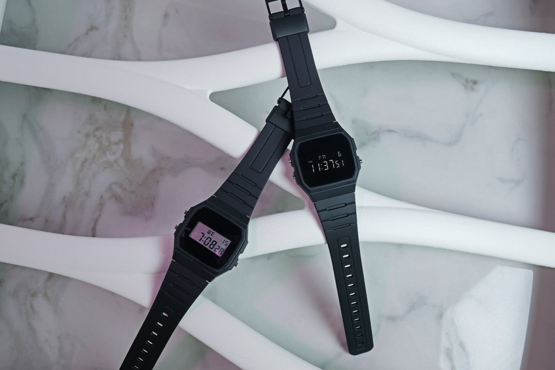Casio F 91W Stealth Mod Etsy Canada