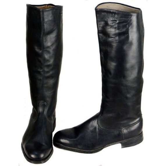 russian leather boots
