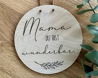 Geschenk Muttertag/ Vatertag für Mama, Oma, Papa oder Opa - Geburtstag