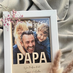 Father&#39;s Day - personalized picture frame
