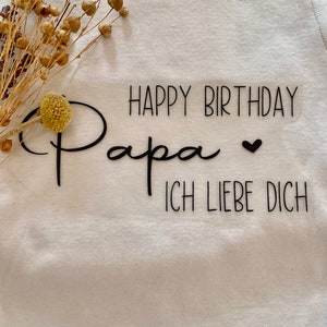 Bügelbild Vatertag Muttertag Geburtstag Geschenk Bild 6